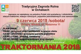 W OChabach w sobotę odbędzie Traktomiania. fot arc ox.pl
